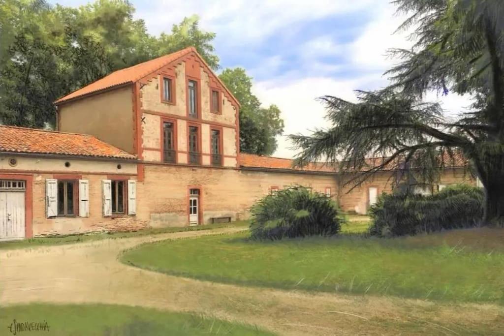 Gite Au Coeur Du Chateau Flotis Castelnau-dʼEstrétefonds Esterno foto